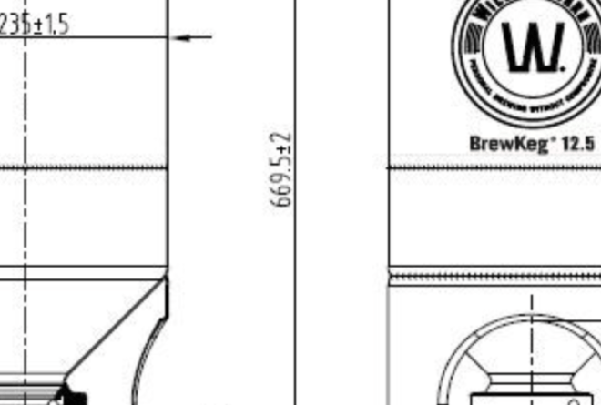 WilliamsWarn BrewKeg 12.5™ Uni Tank