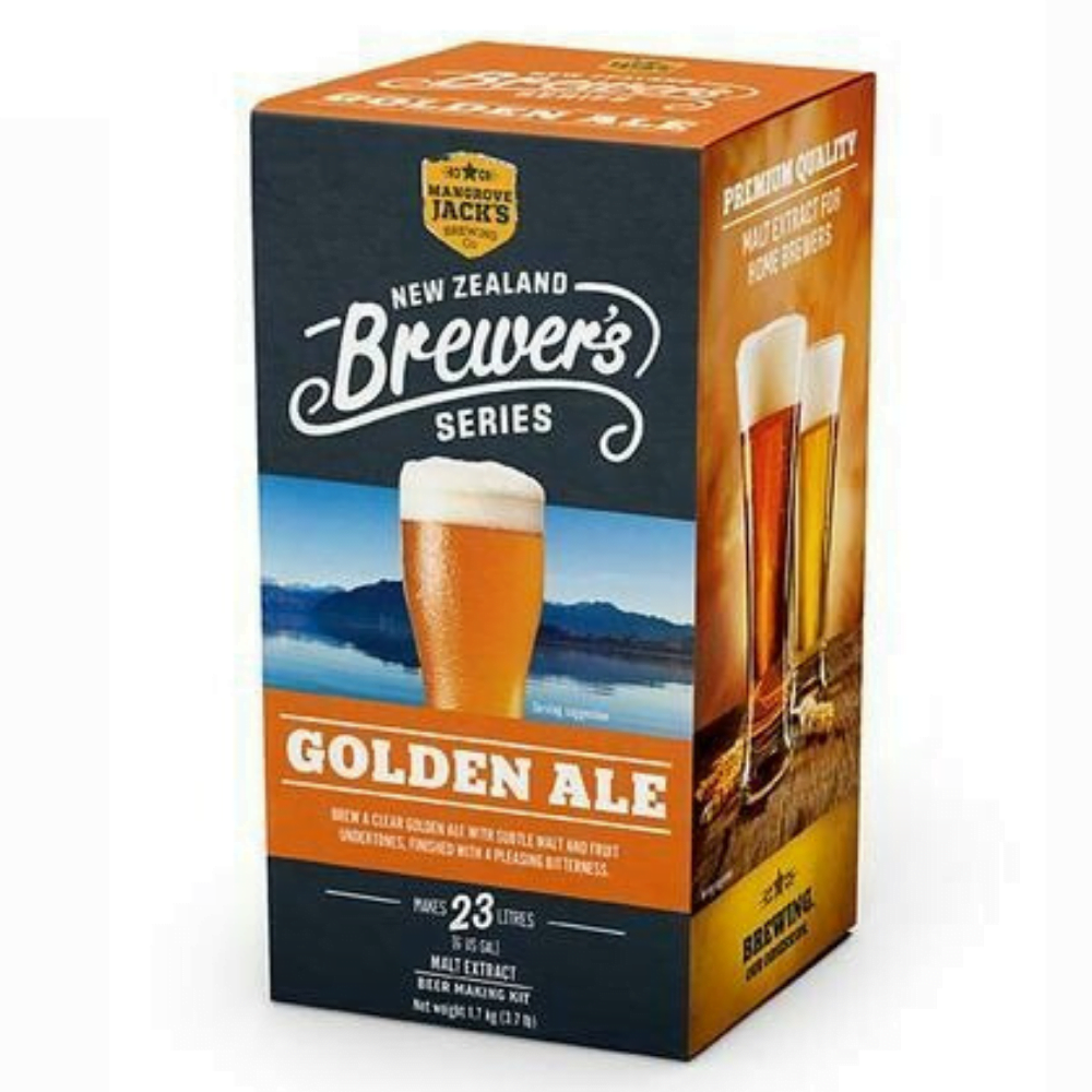 New Zealand series golden ale kit Mangrove Jack's Golden Ale