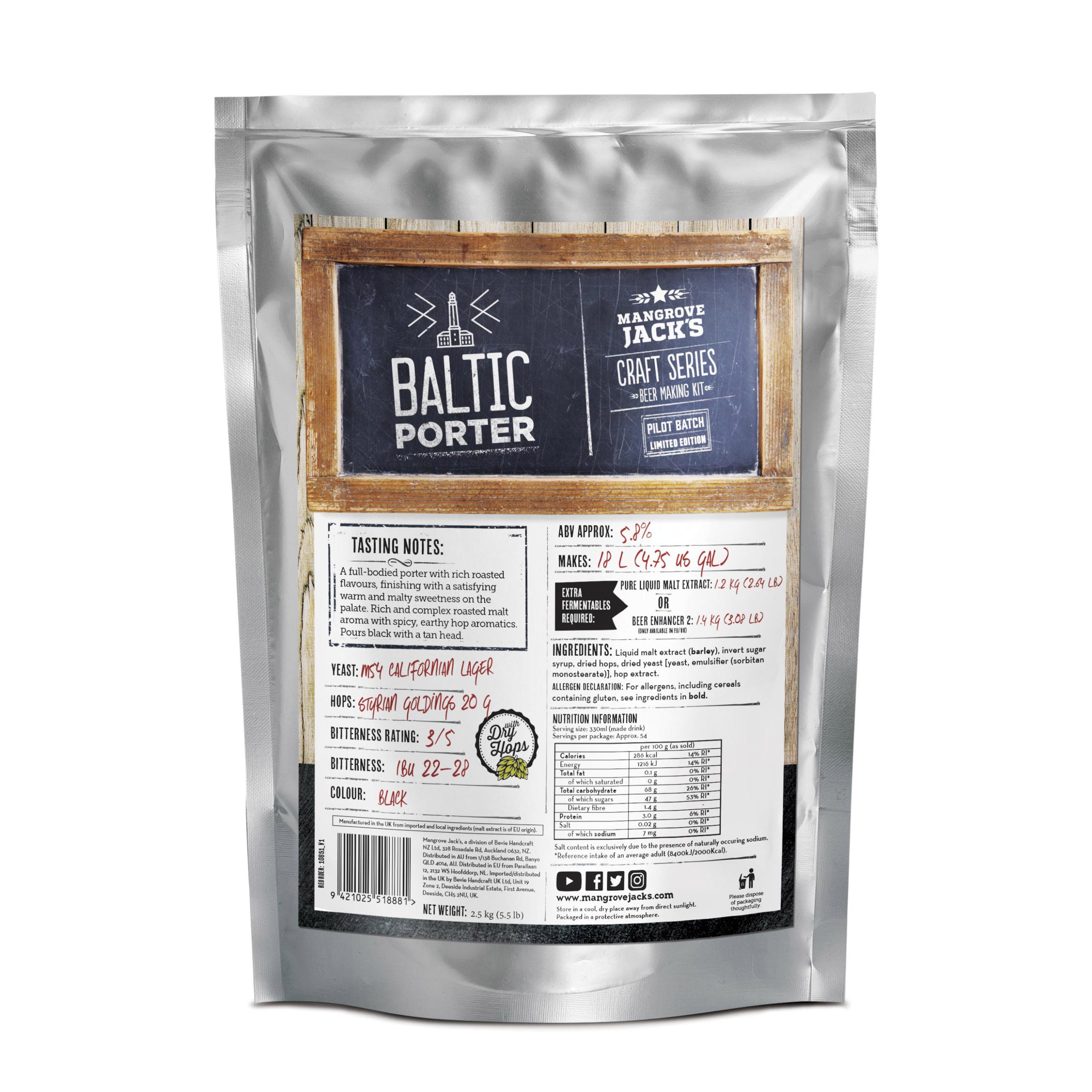 Mangrove Jack's Baltic Poter Mangrove Jack's Baltic Porter.