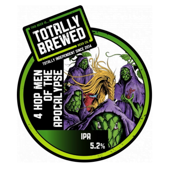 4 HopMen Of The Apocolypse Pump Clip