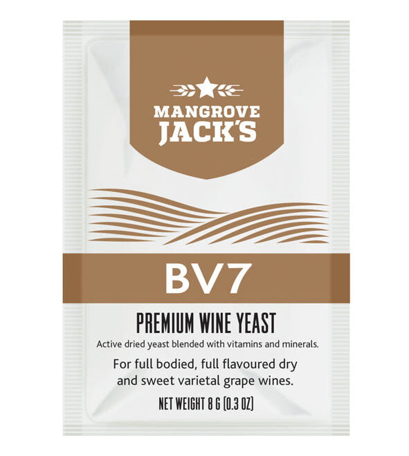 Sachet of wine yeast for home wine making