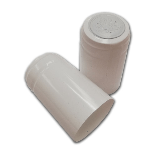 white shrink caps